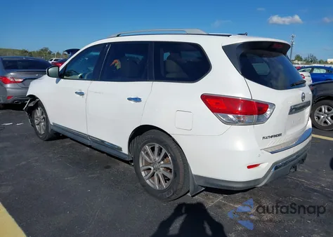 2014 Nissan Pathfinder Sl из США, поврежденный, VIN 5N1AR2MN2EC681372